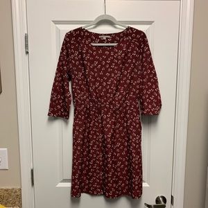 GAP Maroon Dress